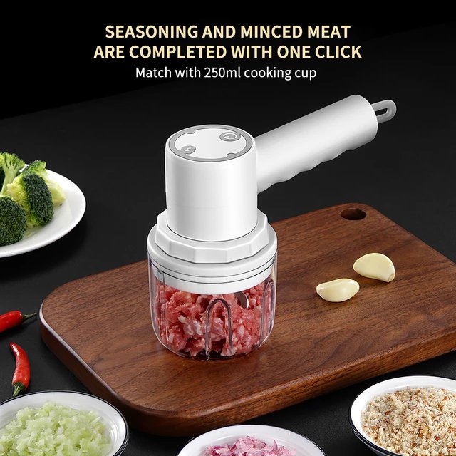 2 in 1 Electric Wireless Multi-Function Meat GRINDER and Beater